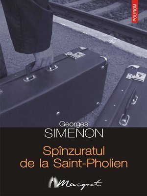 cover image of Spînzuratul de la Saint-Pholien